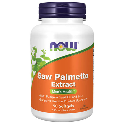 NOW Saw Palmetto Extract (90 softgels)