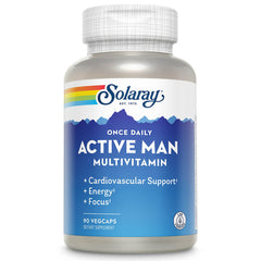 Solaray Once Daily Active Man Multivitamin (90 vegcaps)