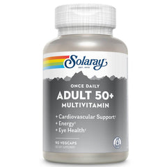 Solaray Once Daily Adult 50+ Multivitamin (90 veg capsules)