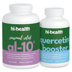 Hi-Health AL-10 Seasonal Relief + Quercetin Booster (Combo Pack)