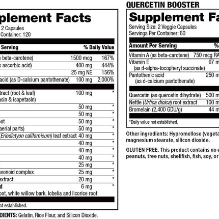 Hi-Health AL-10 Seasonal Relief + Quercetin Booster (Combo Pack)