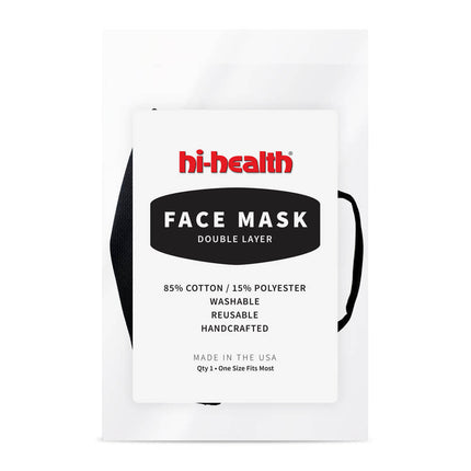 Hi-Health Face Mask - Double Layer Fabric