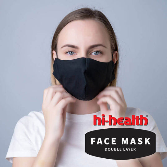 Hi-Health Face Mask - Double Layer Fabric