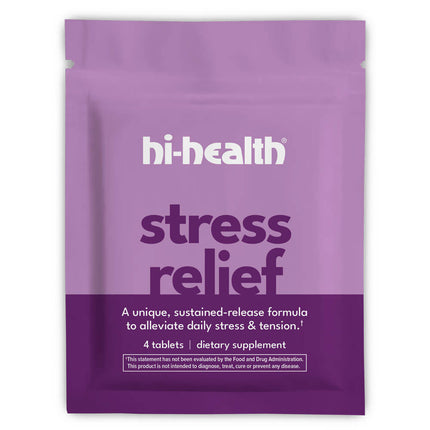 Trial Pack - Hi-Health Stress Relief (4 tablets)