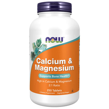 NOW Calcium & Magnesium (250 tablets)
