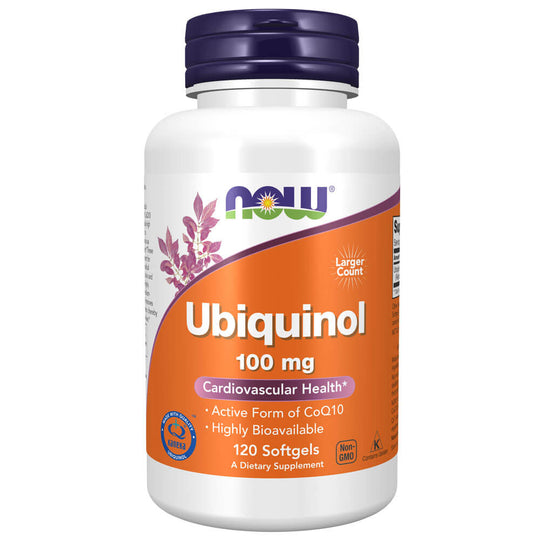 NOW Ubiquinol 100mg (120 softgels)
