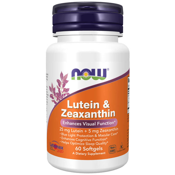 NOW Lutein & Zeaxanthin (60 softgels) – Hi-Health