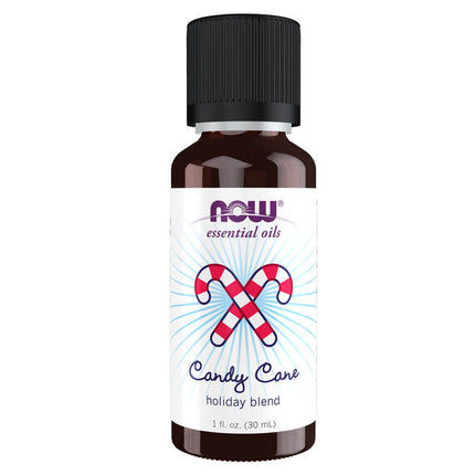 NOW Essential Oils Candy Cane Oil Blend (1 fl oz)