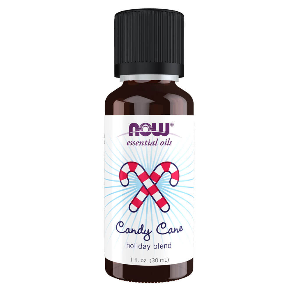 NOW Essential Oils Candy Cane Oil Blend (1 fl oz) NOW Essential Oils Candy Cane Oil Blend (1 fl oz)
