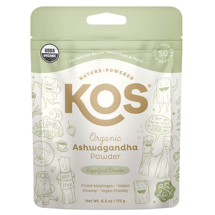 KOS Organic Ashwagandha Powder (6.2 oz)