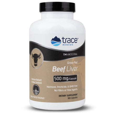 Trace Minerals TM Ancestral Beef Liver (180 capsules)