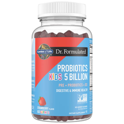 Garden of Life Dr. Formulated Probiotics Kids 5 Billion (60 gummies)